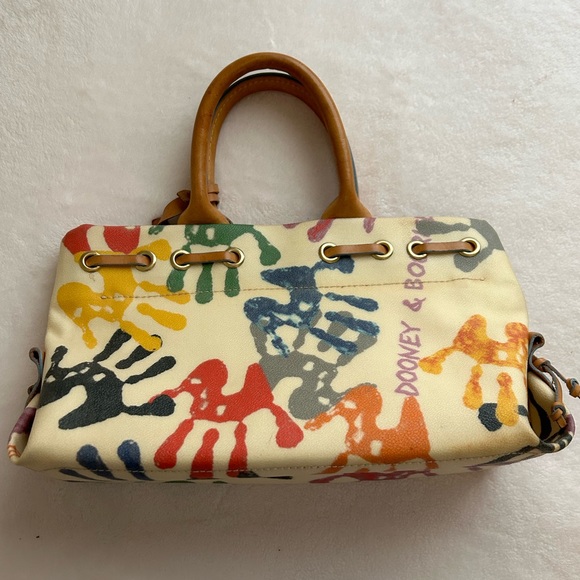 Vintage Dooney & Bourke handprint bag vintage - Picture 2 of 13